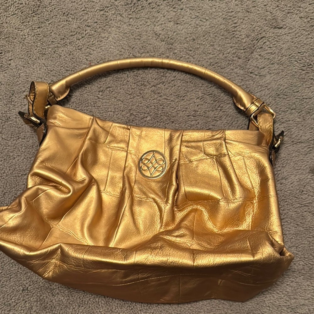 Antonio Melani Gold Designer Women's Bag